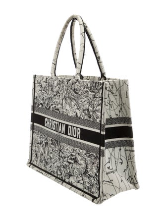 Christian Dior Large Toile De Jouy Book Tote