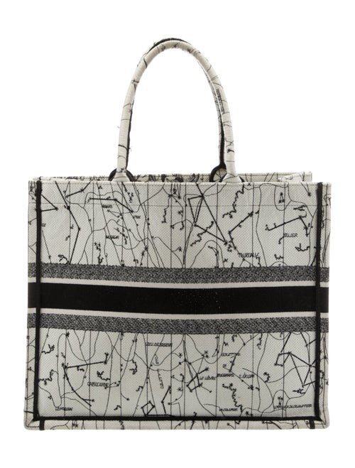 Christian Dior Large Toile De Jouy Book Tote