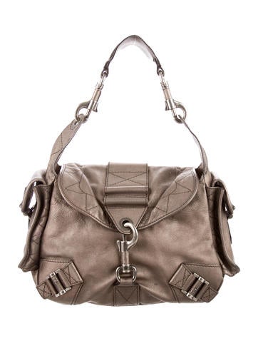 Christian Dior Metallic Shoulder Bag