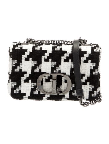 Christian Dior Crossbody Bags Small Tweed Caro Bag
