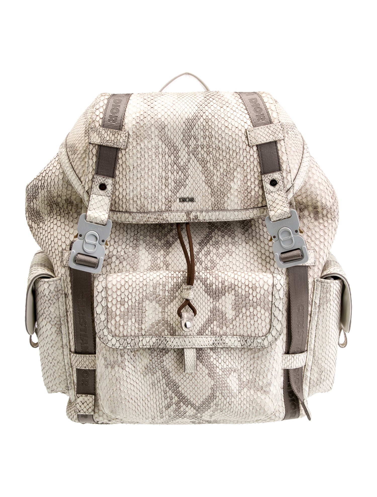 バッグ Dior x CACTUS JACK Hit The Road Backpack Dior x CACTUS JACK Hit The Road Backpack Coffee Brown in Canvas