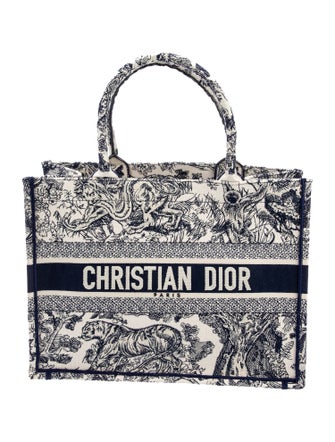 Christian Dior Medium Toile de Jouy Book Tote