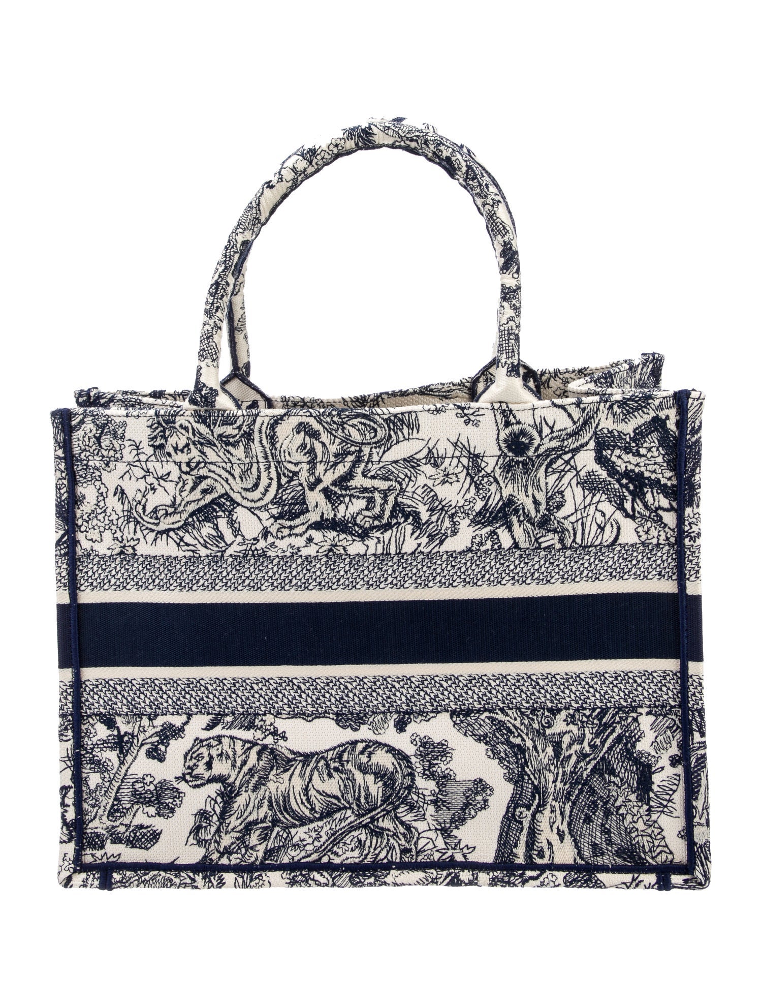 Christian Dior Medium Toile de Jouy Book Tote