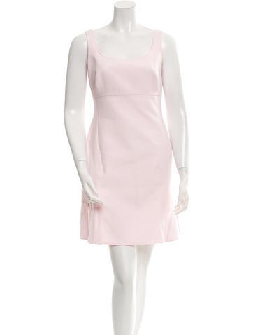 Christian Dior Textured A-Line Dress