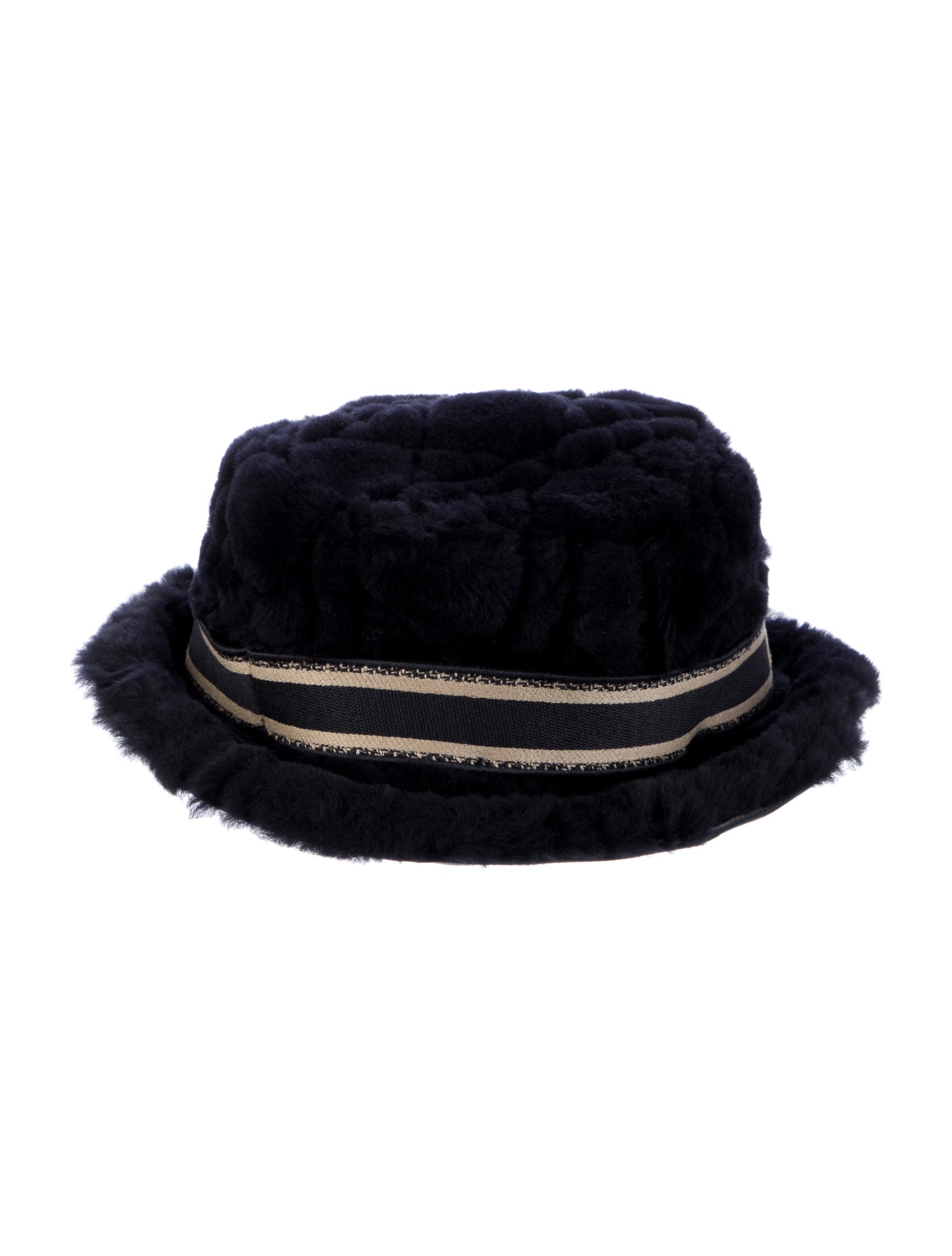 Christian Dior Shearling Cannage D-Bobby Bucket Hat 58  display picture 3
