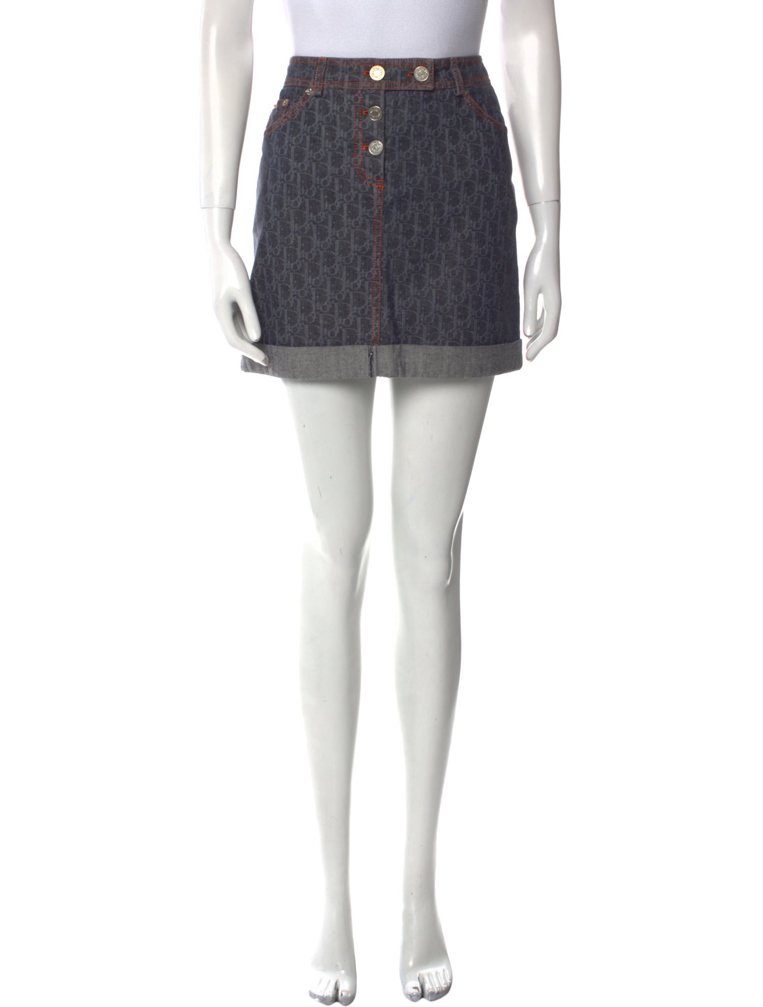 Christian Dior mini skirt ディオール ヴィンテージ Vintage Christian Dior Miniskirt Suit - W27 — Wornable