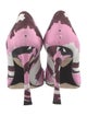 Christian Dior Printed D'Orsay Pumps