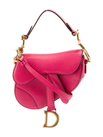 Christian Dior Leather Saddle 2022