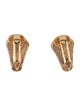 Christian Dior Vintage Crystal Clip-On Earrings