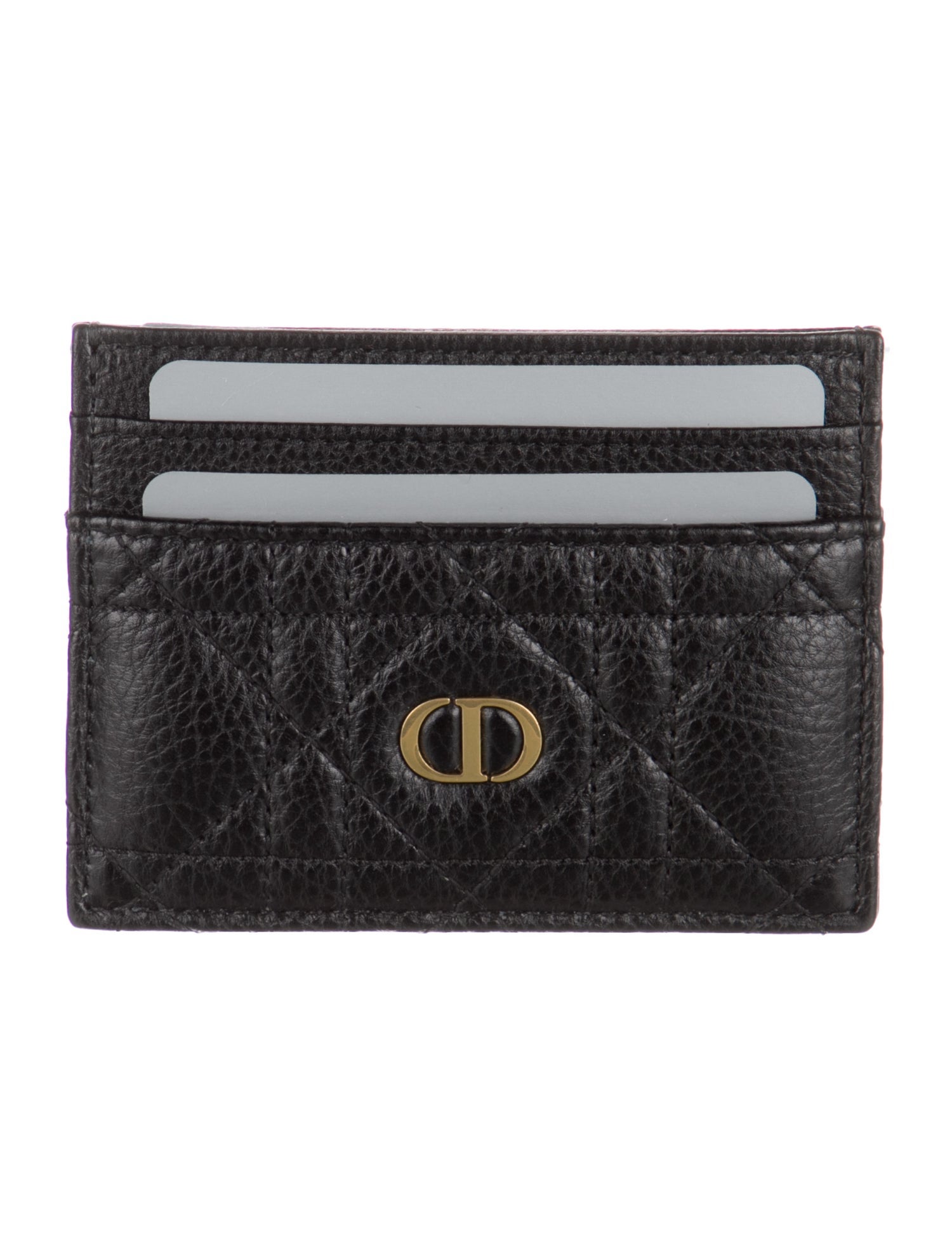 Christian Dior 2023 Caro Freesia Card Holder Wallet