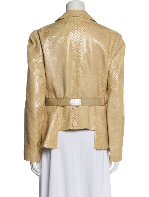 Christian Dior 2010 Python Blazer