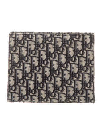 Christian Dior Oblique Jacquard Clutch