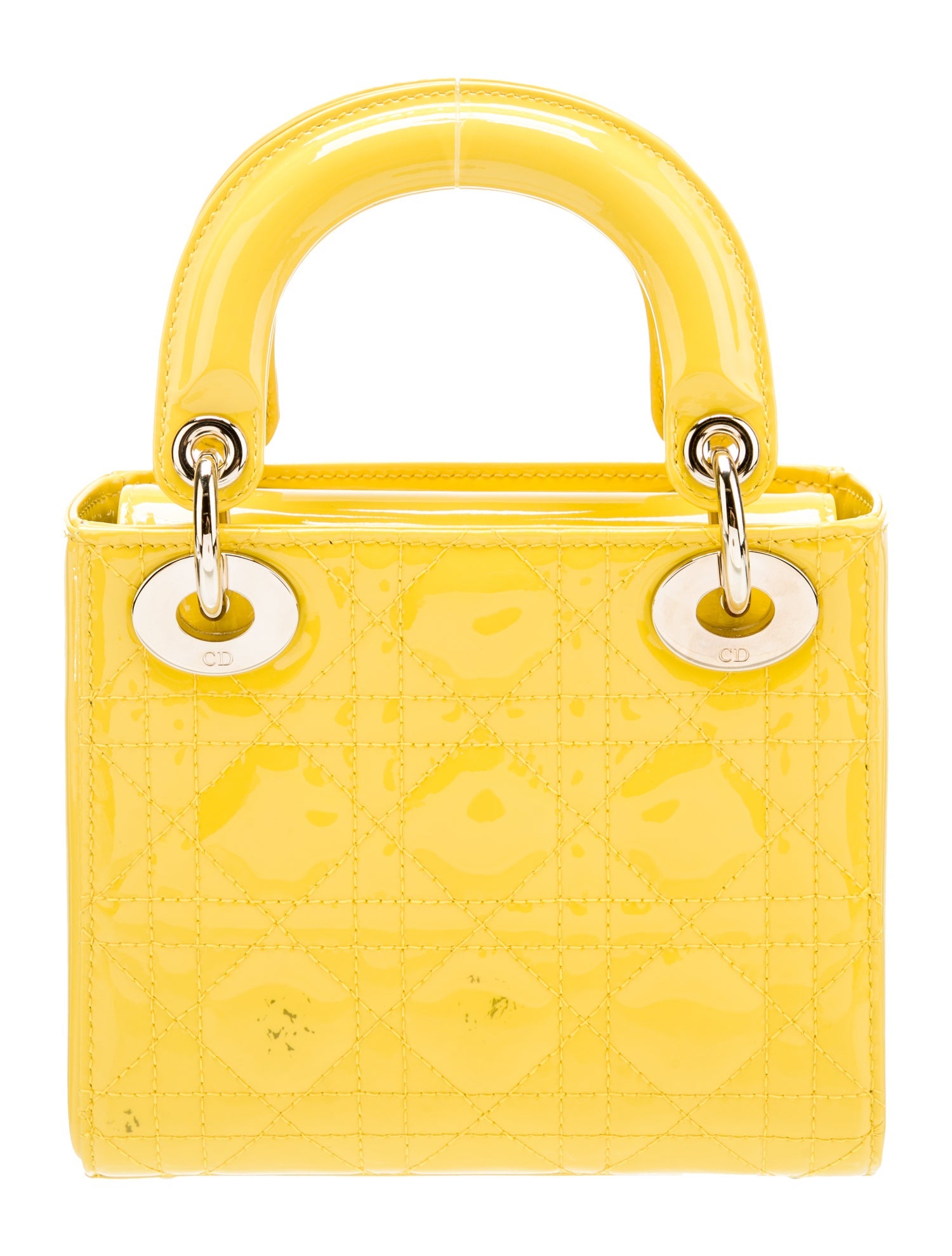 Christian Dior Patent Leather Lady Dior Mini 2022