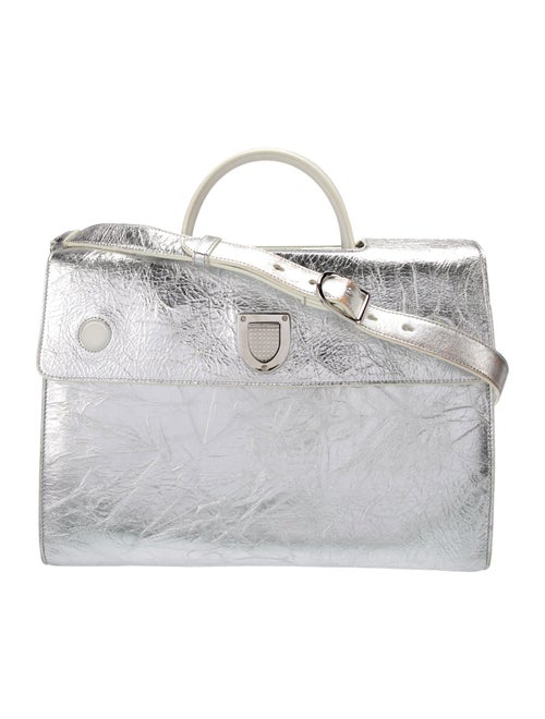 Christian Dior Patent Leather Weekender Bag