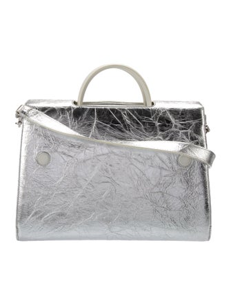 Christian Dior Patent Leather Weekender Bag