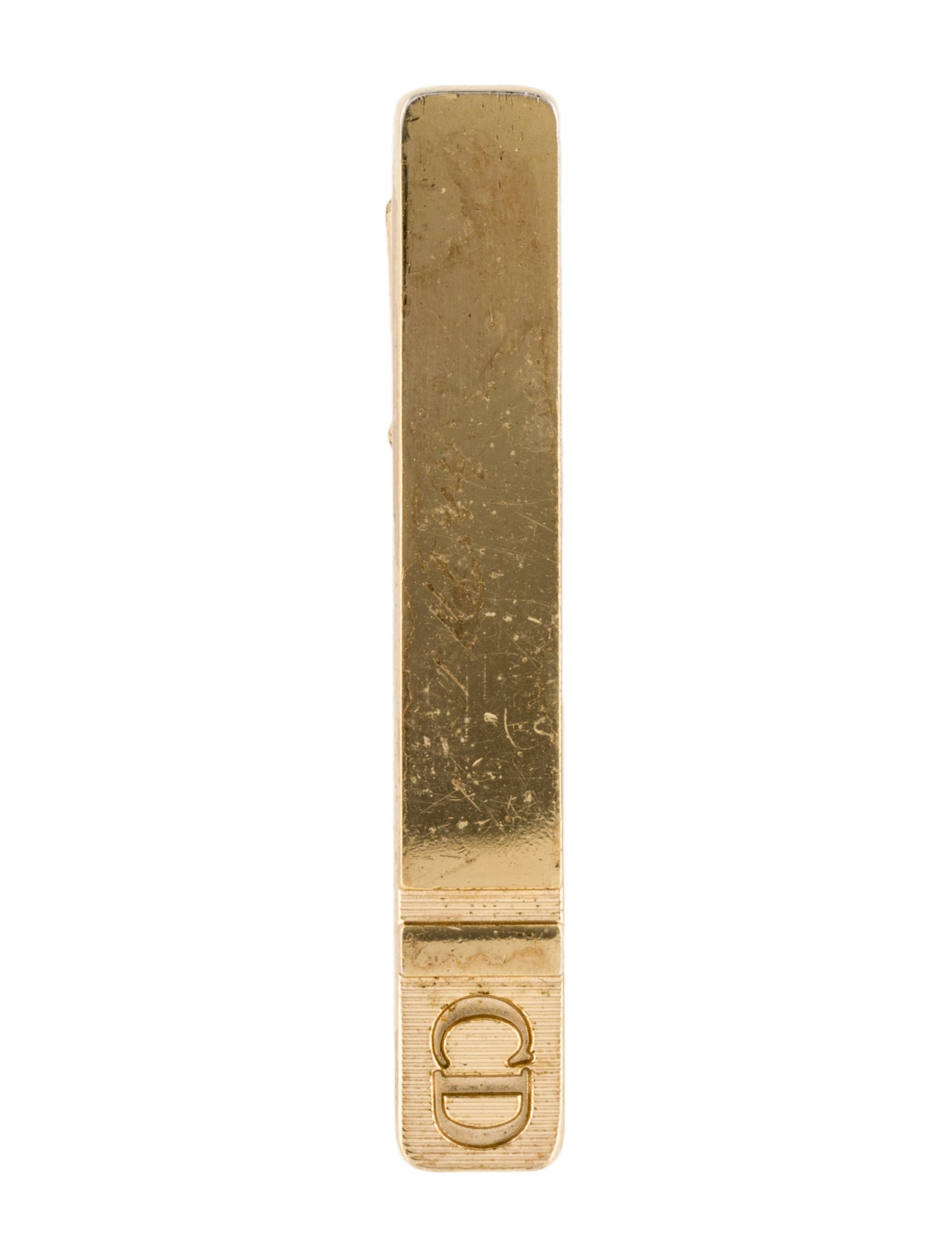 Christian Dior Vintage CD Tie Clip