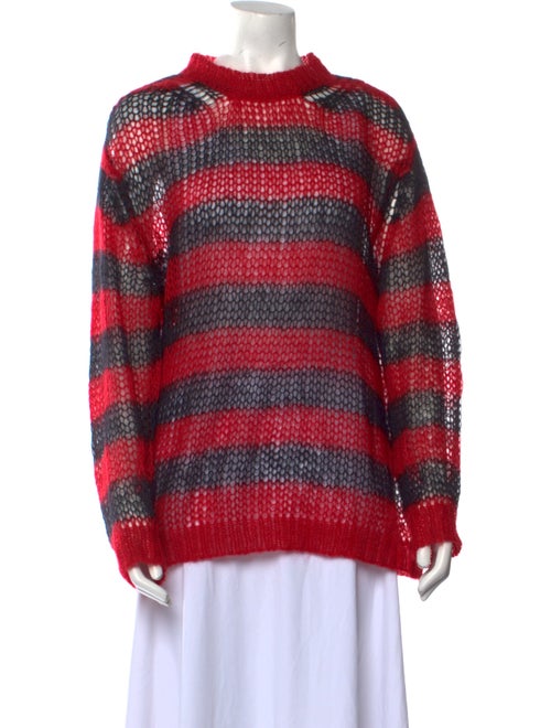 Christian Dior Mohair Striped Sweater