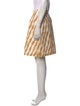 Christian Dior Striped Knee-Length Skirt