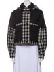 Christian Dior Virgin Wool Plaid Print Jacket