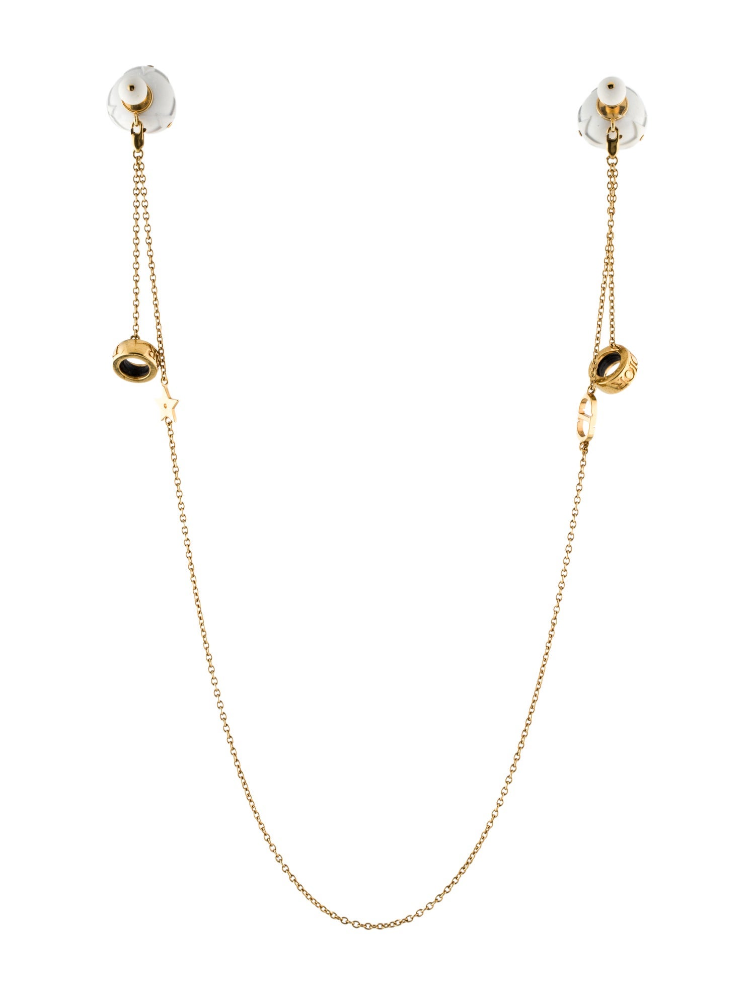 Christian Dior D-Vibe Tribales Connected Earrings For Headphones