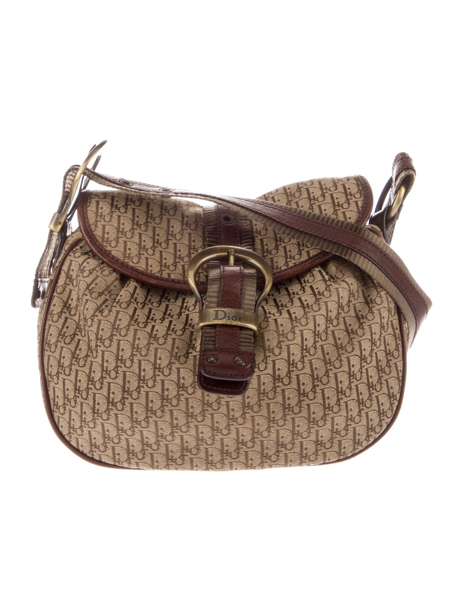 Christian Dior Diorissimo Messenger Bag Neutrals Crossbody Bags