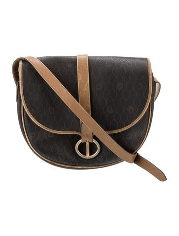 Christian Dior Crossbody Bags Honeycomb Vintage