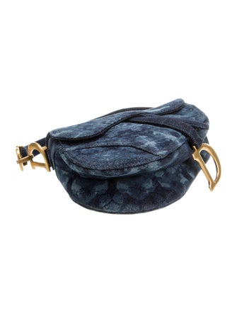 Christian Dior Denim Saddle