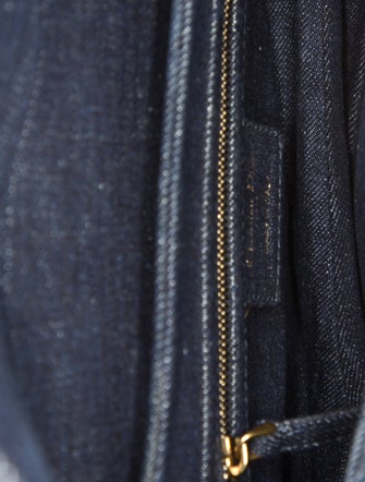 Christian Dior Denim Saddle