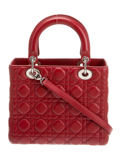 Christian Dior Cannage Lady Dior Medium