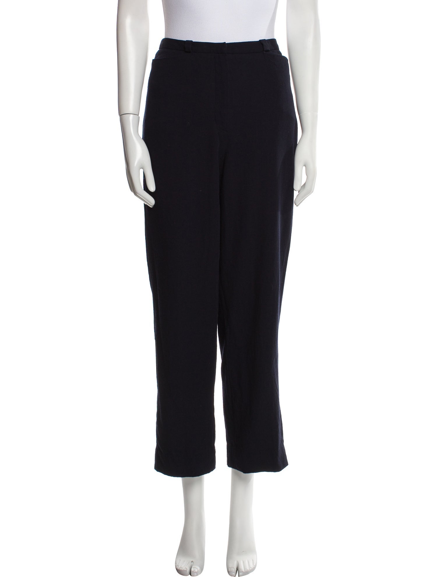 Christian Dior Virgin Wool Straight Leg Pants