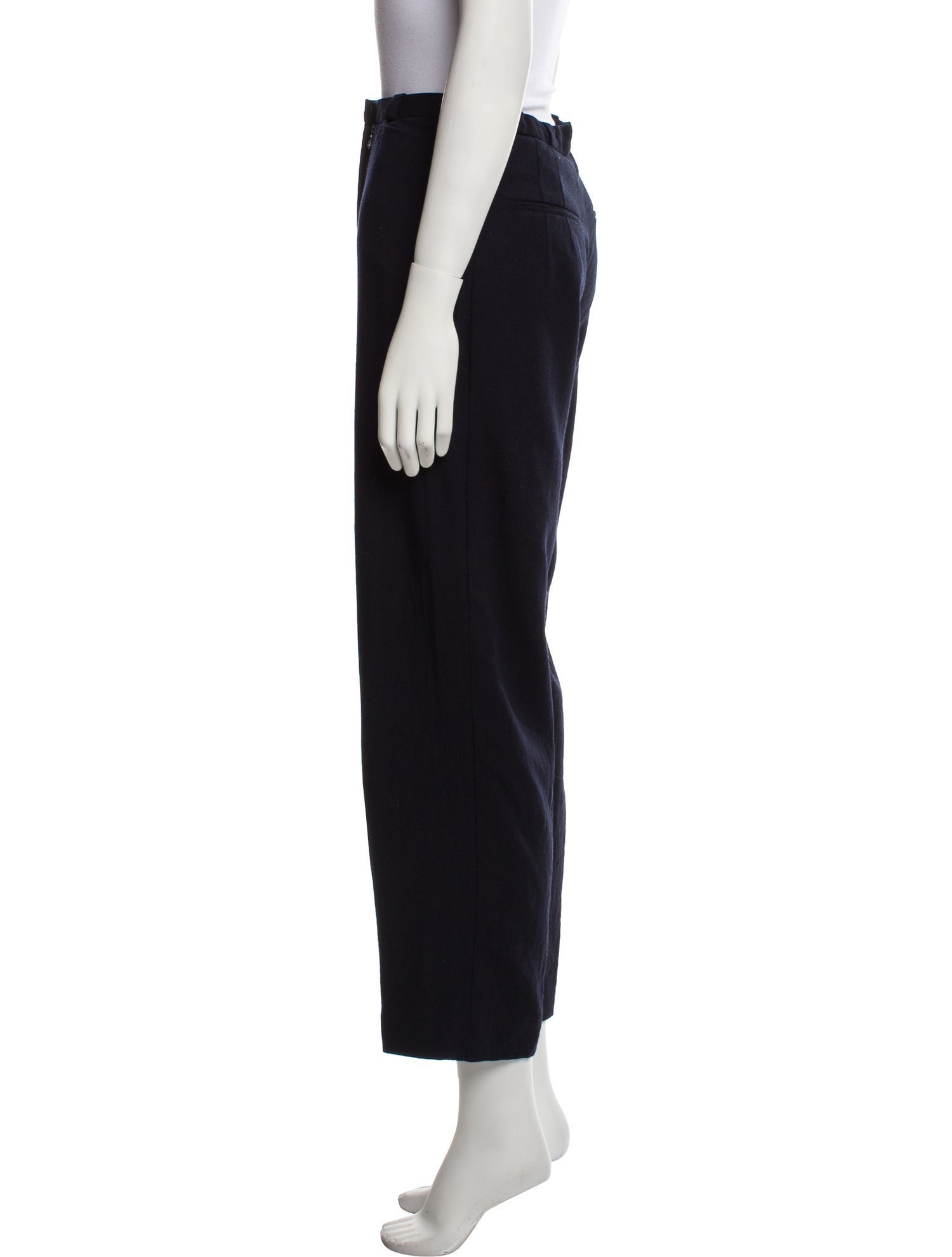 Christian Dior Virgin Wool Straight Leg Pants