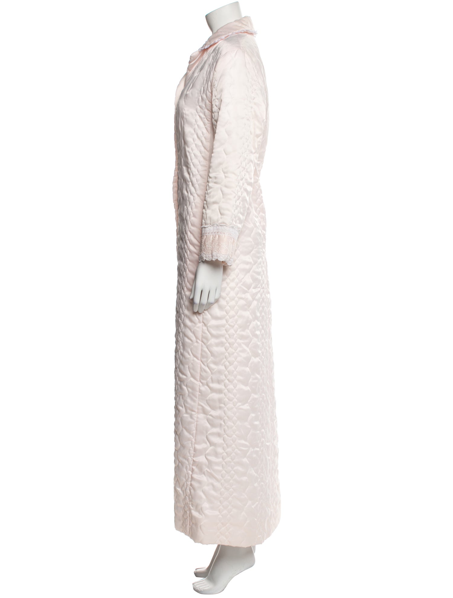Christian Dior Printed Embroidered Accent Robe