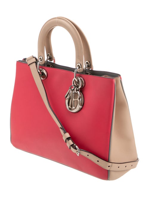 Christian Dior Leather Diorissimo Medium