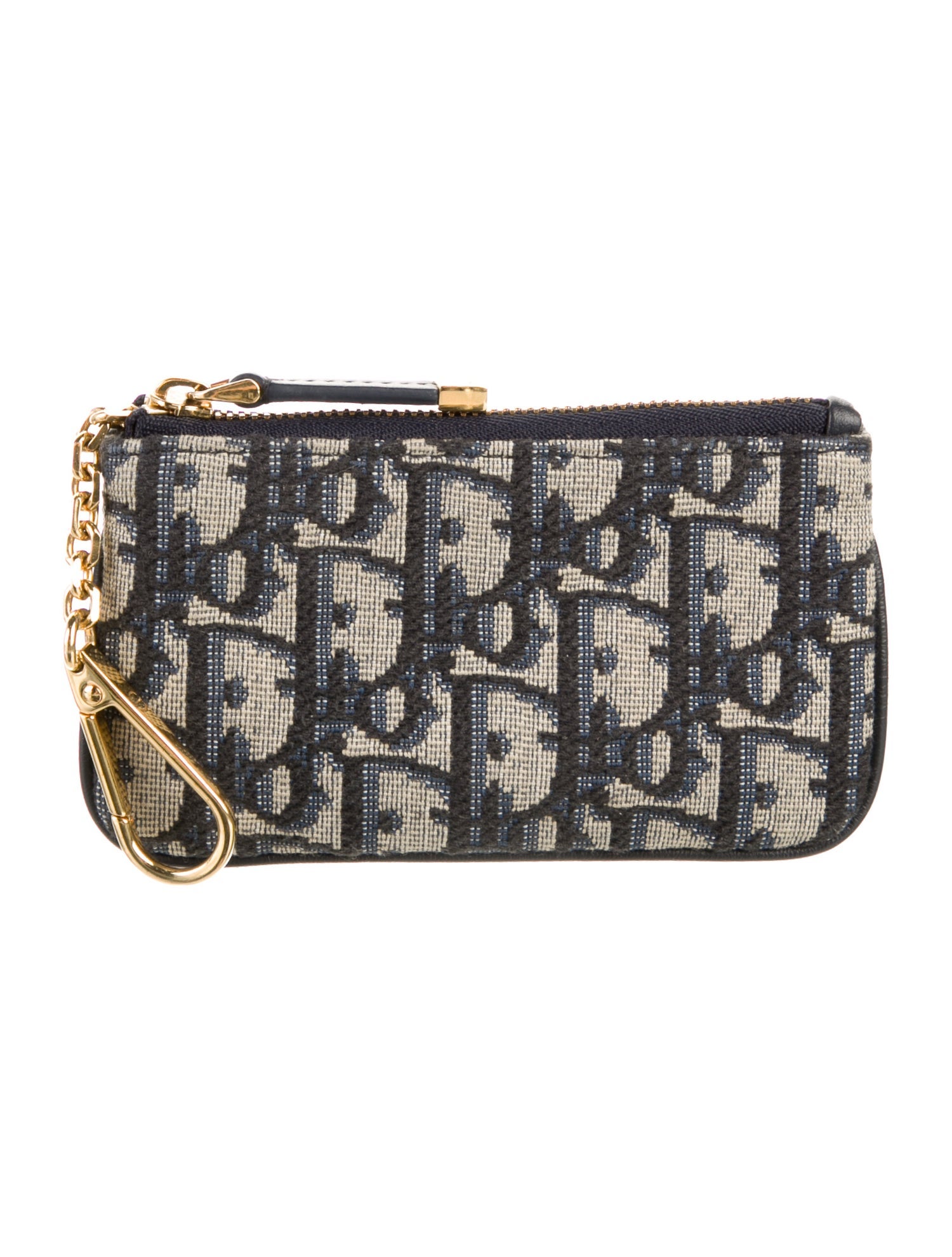 Christian Dior ♡ Vintage ♡ Key case Key Case Beige and Black Dior Oblique Jacquard | DIOR