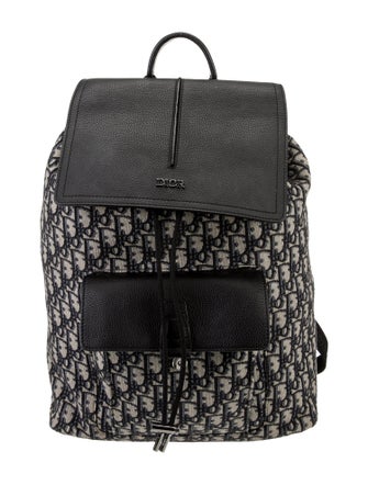 DIOR MEN Oblique Jacquard Backpack