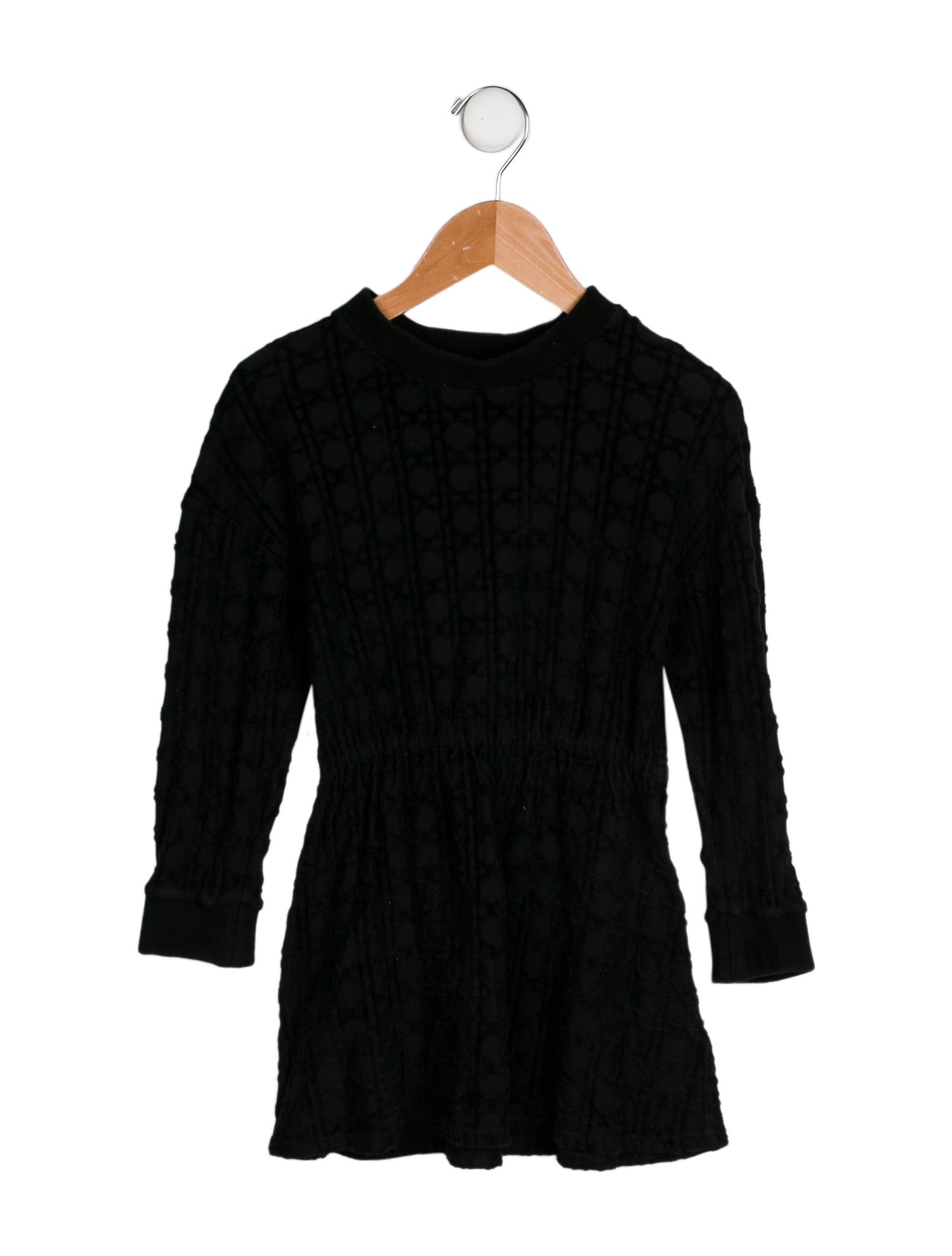 Christian Dior Girls Long Sleeve Dress