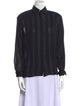 Christian Dior Vintage Long Sleeve Button-Up Top