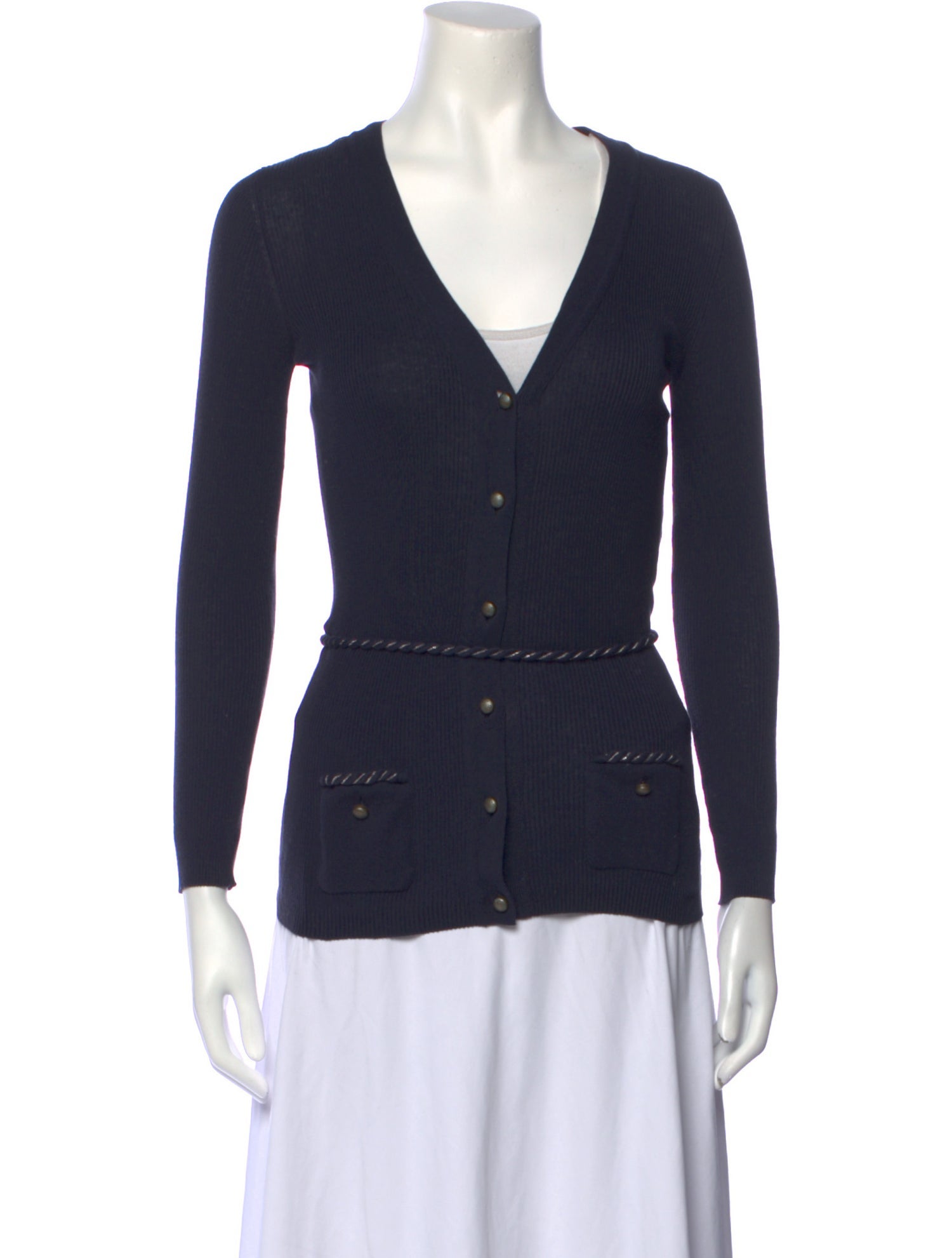 Christian Dior 2011 Plunge Neckline Sweater