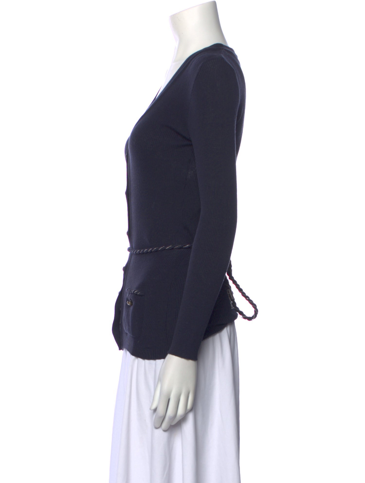 Christian Dior 2011 Plunge Neckline Sweater