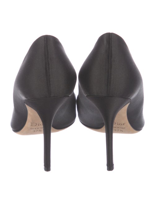 Christian Dior Satin Bow Accents Pumps
