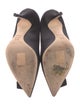 Christian Dior Satin Bow Accents Pumps