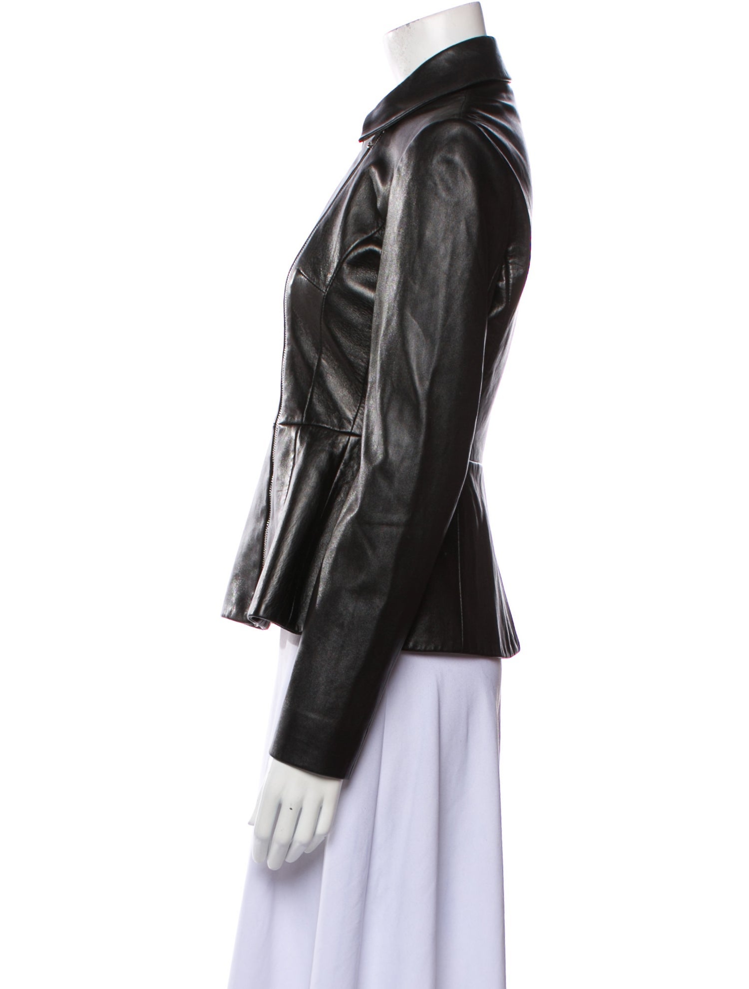 Christian Dior 2013 Lamb Leather Biker Jacket
