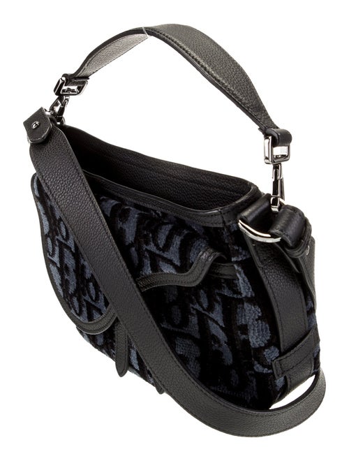 DIOR MEN Oblique Jacquard Crossbody Bag 2022