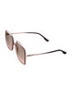 Christian Dior Square Tinted Sunglasses