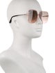 Christian Dior Square Tinted Sunglasses