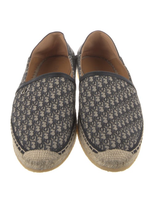 Christian Dior Oblique Jacquard Canvas Espadrilles