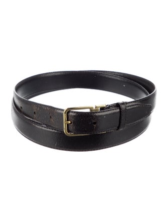 Christian Dior Skinny Leather Waist Belt