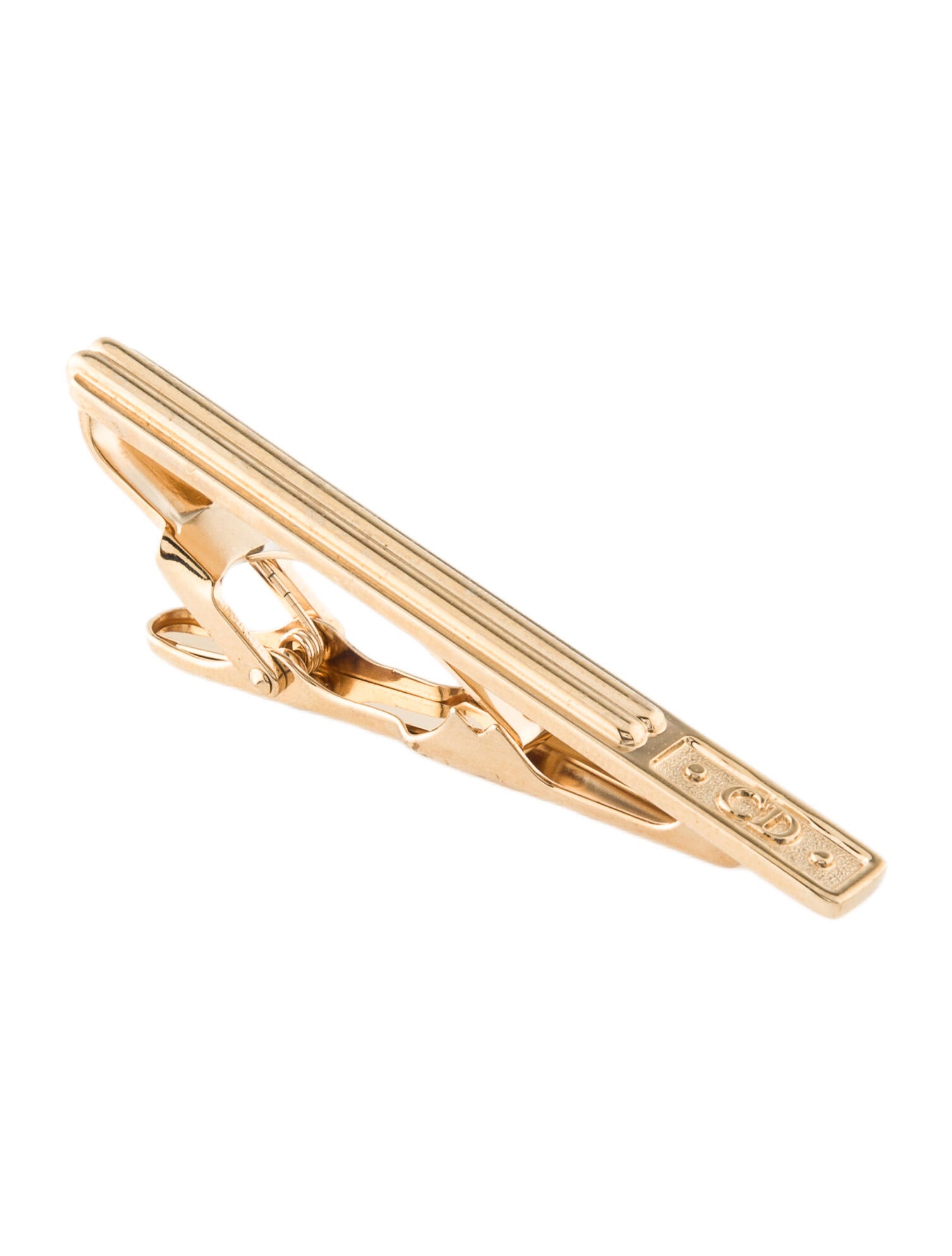 Christian Dior Vintage CD Tie Clip