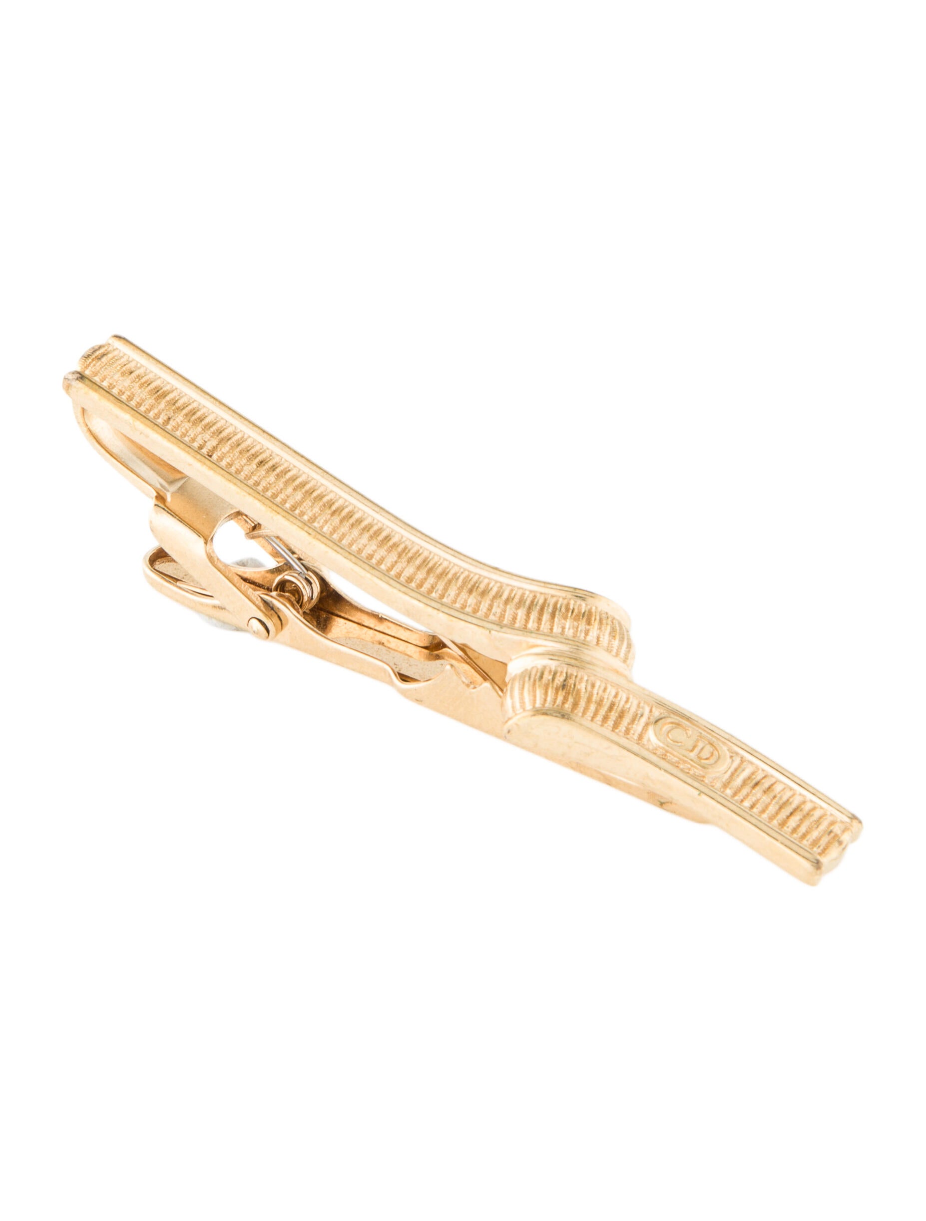 Christian Dior Vintage CD Tie Clip