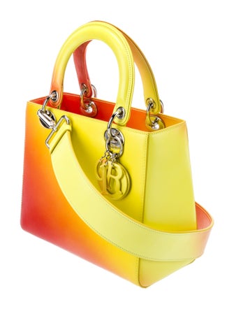 Christian Dior Leather Lady Dior Medium